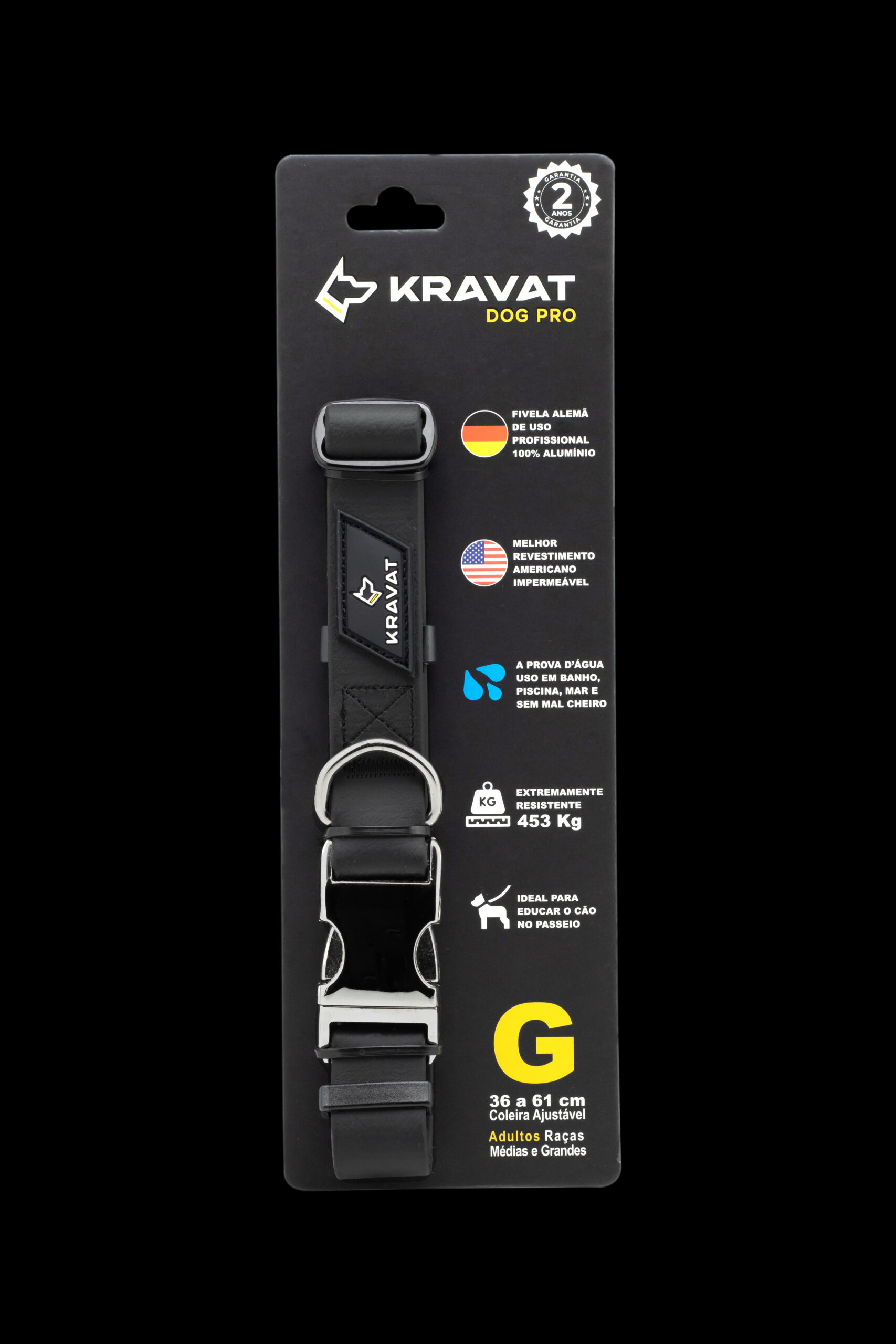 IMG_4172 (1) Kravat Profissional Preto Absoluto - Imagem 6