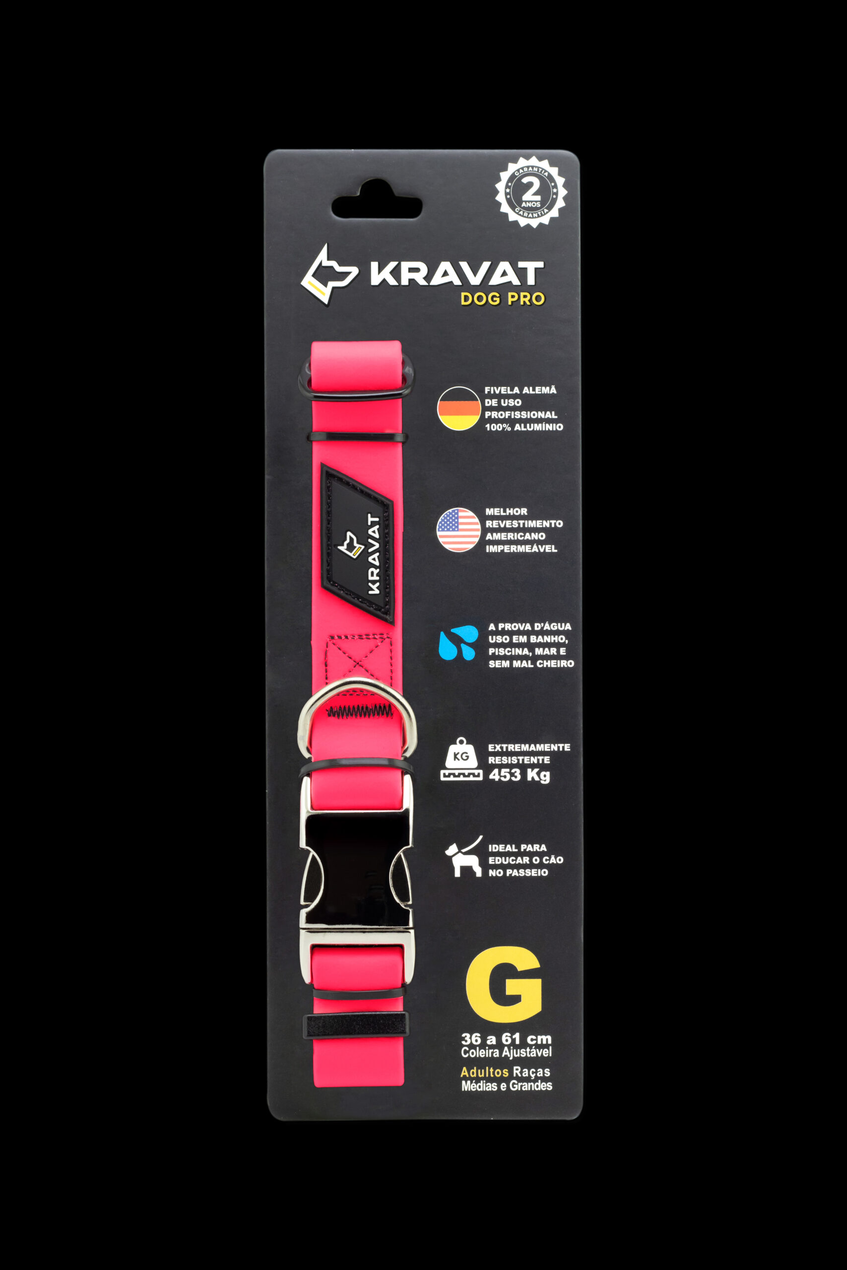 IMG_4166 Kravat Profissional Rosa Chiclete - Imagem 6