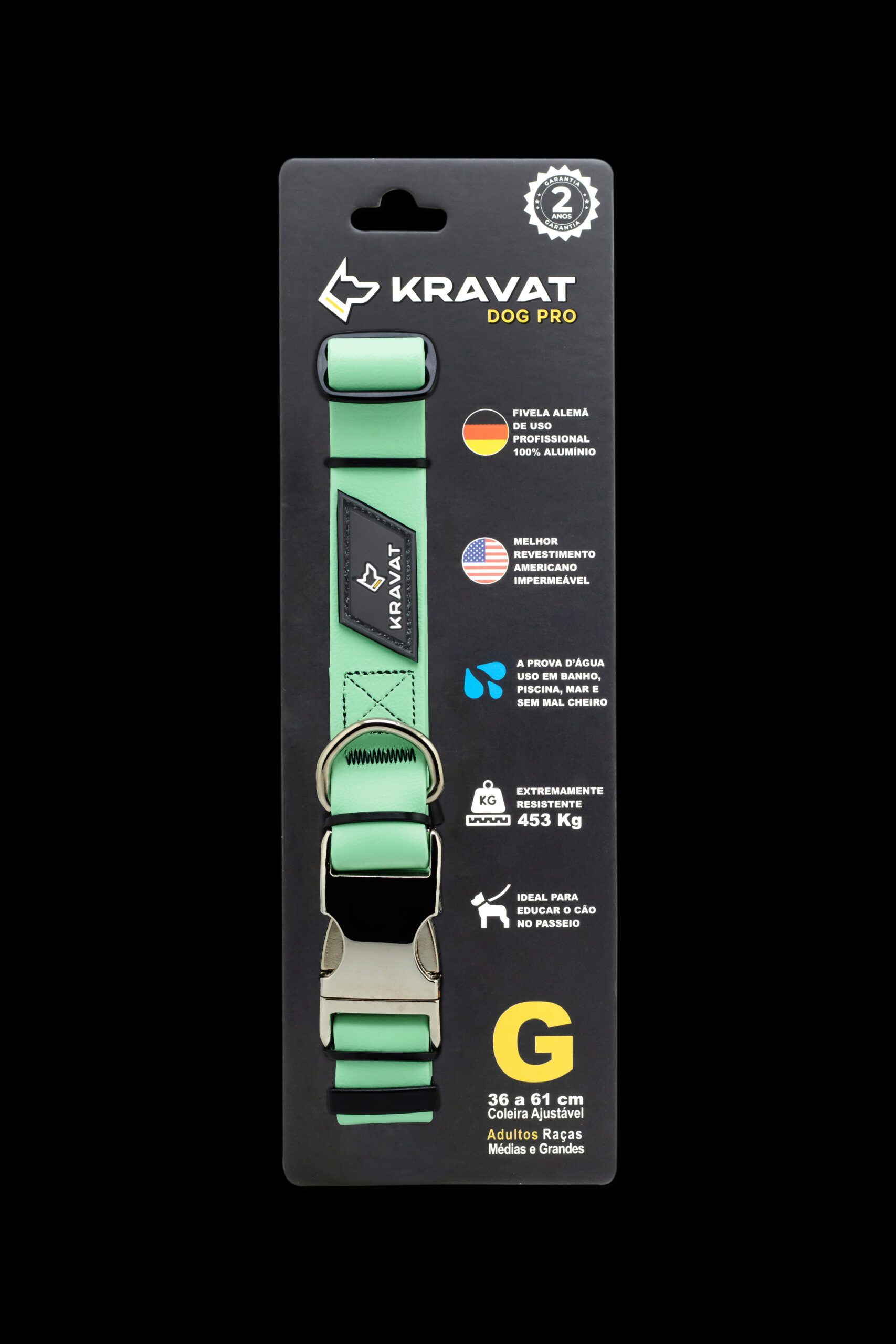 IMG_4168 Kravat Profissional Verde Tiffany - Imagem 6