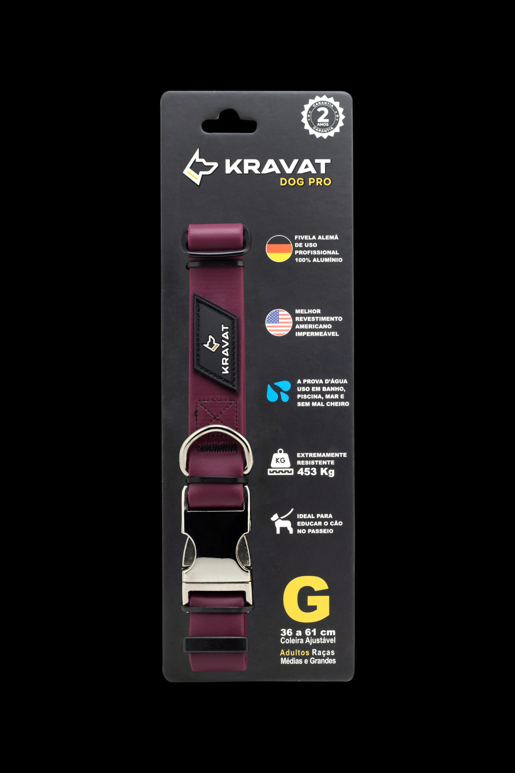 IMG_4169 Kravat Profissional Vinho Bordeaux - Imagem 6