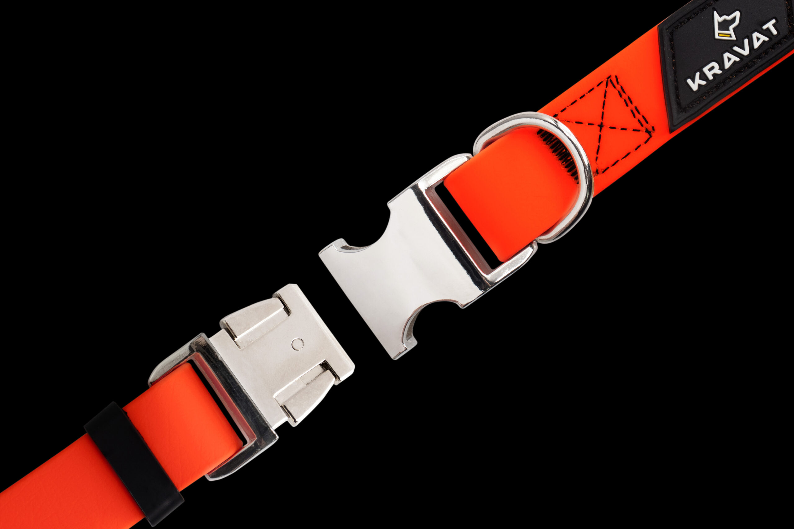 IMG_9002 Kravat Profissional Laranja Neon - Imagem 4