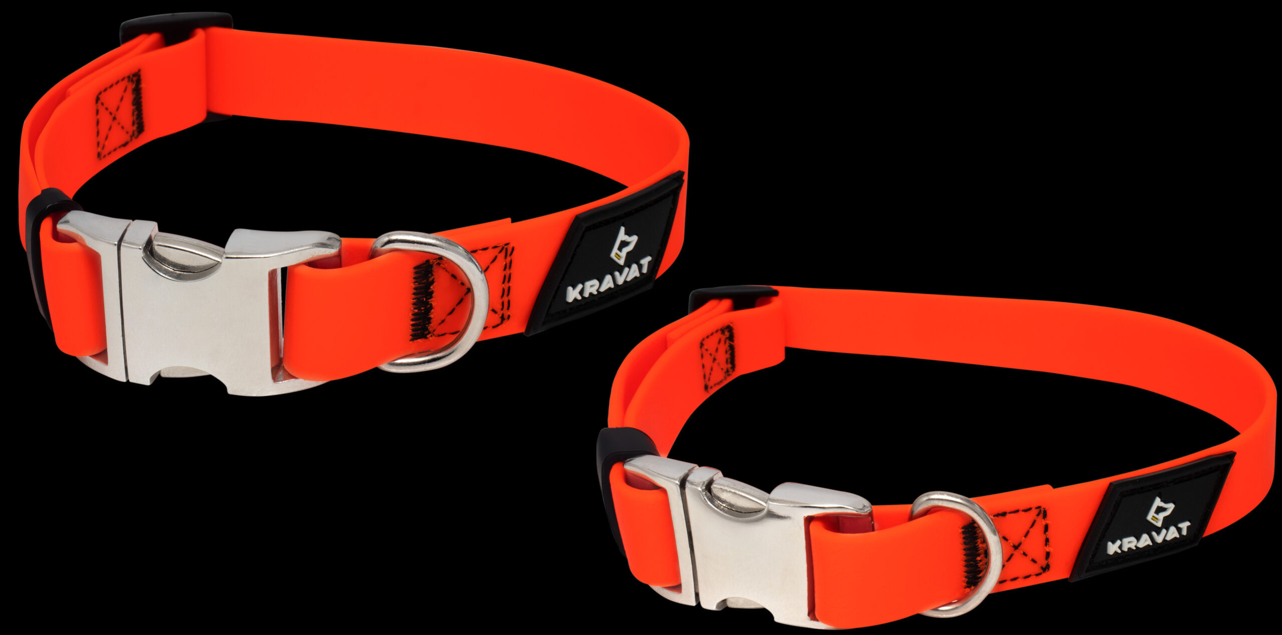 l Kravat Profissional Laranja Neon - Imagem 3